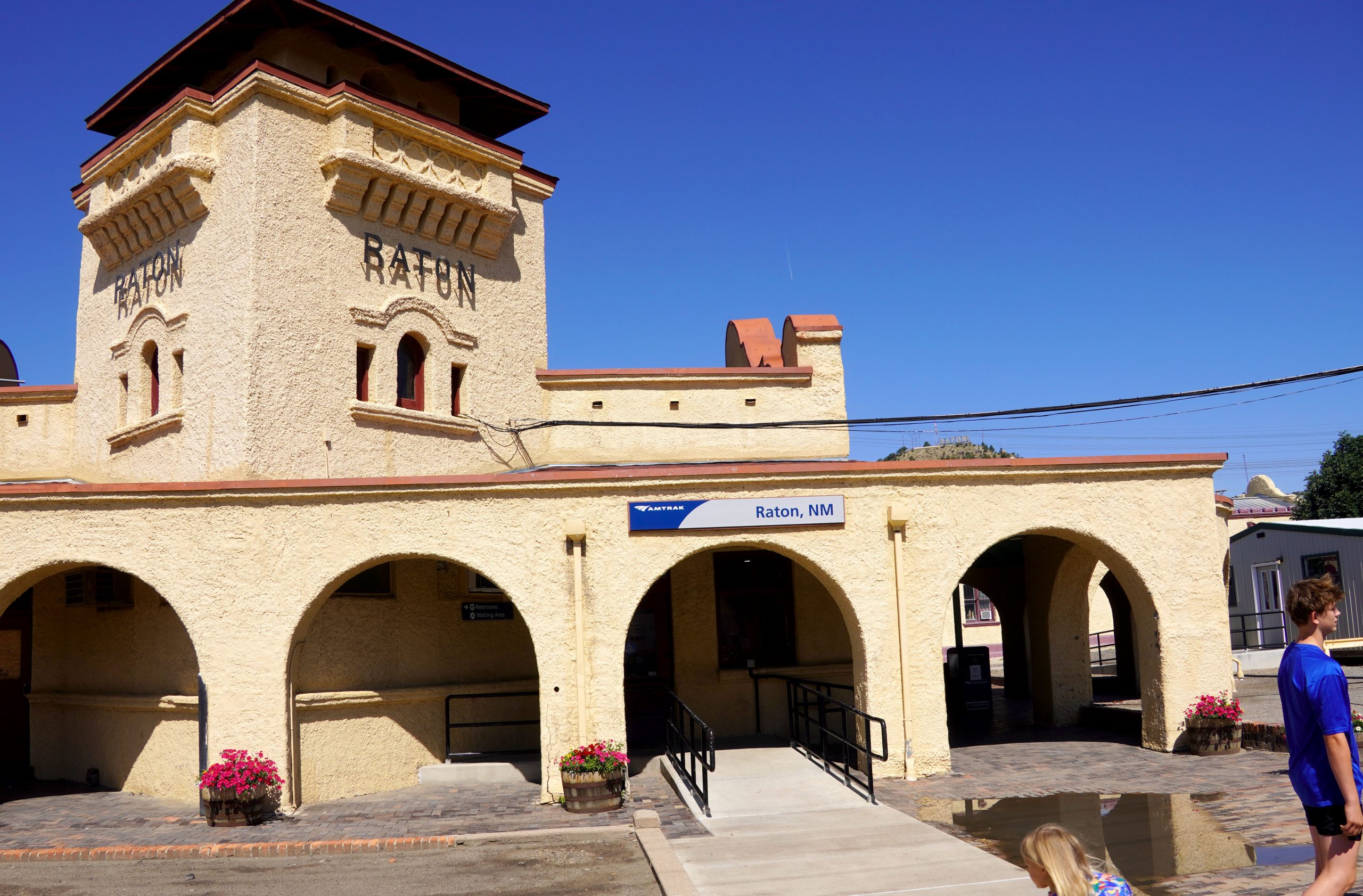 Raton, NM train station.