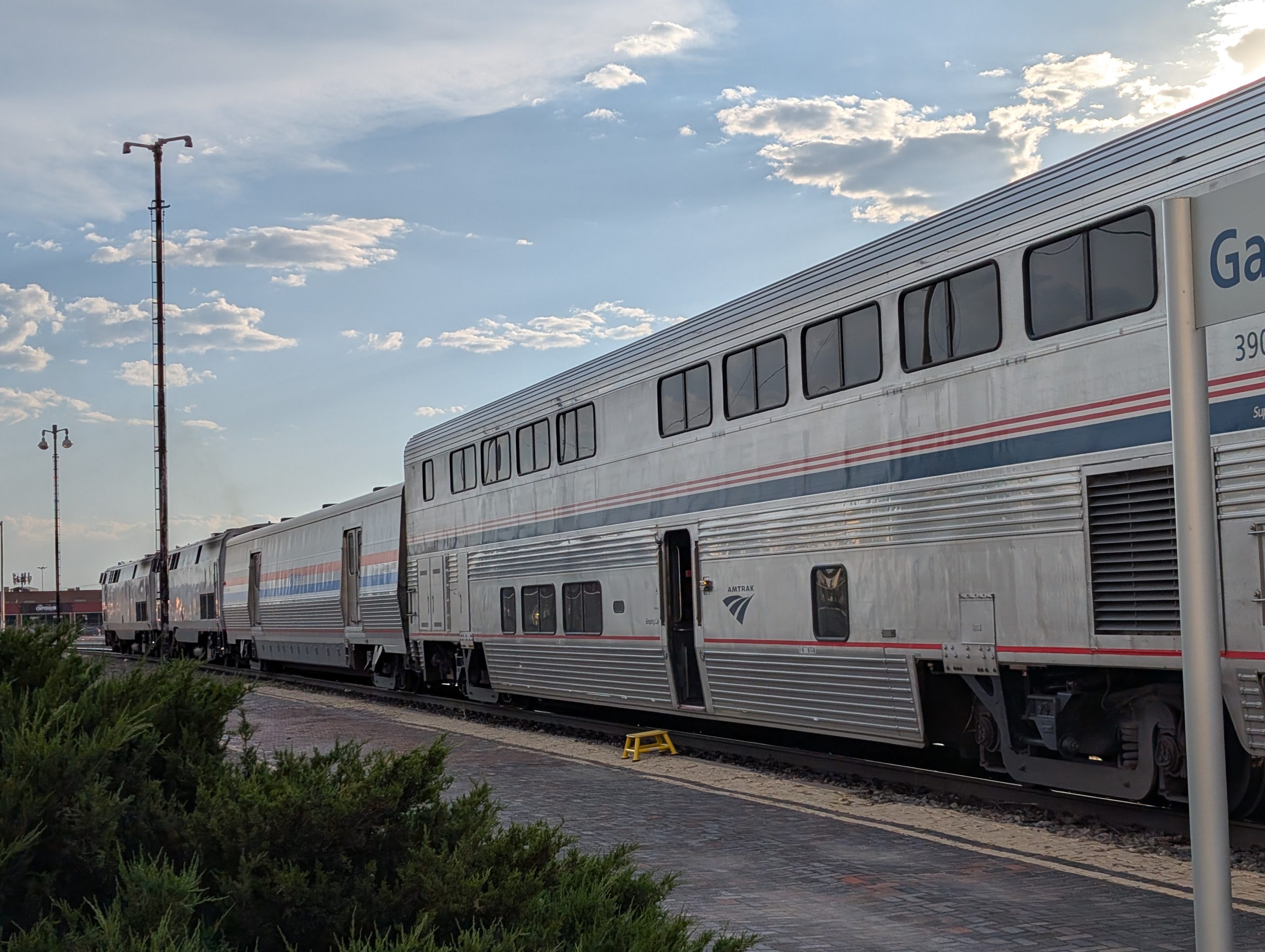 Front of the Amtrak Southwest Chief