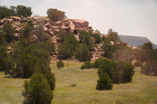 Rocky terrain.