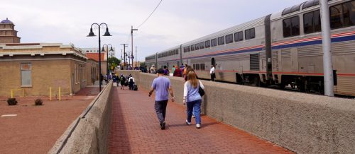 Station stop at Albuquerque, NM.