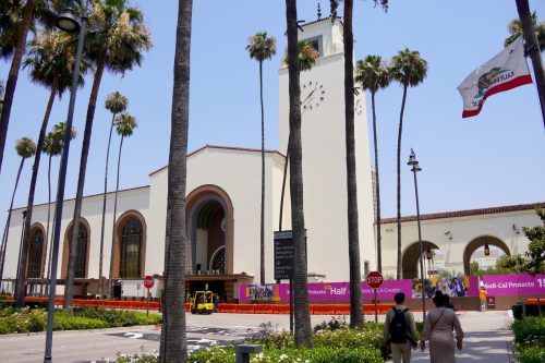 Union Station from the outside.